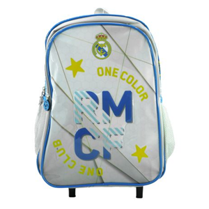 ست 6 در 1 کوله پشتی چرخدار 40 سانتی Real Madrid مدل Rainbow Max - Backpack - Promotion Items 6 in 1 - Real Madrid _کیف مدرسه